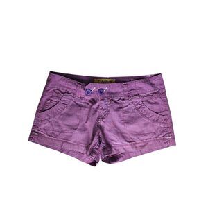 y2k low-rise mini shorts